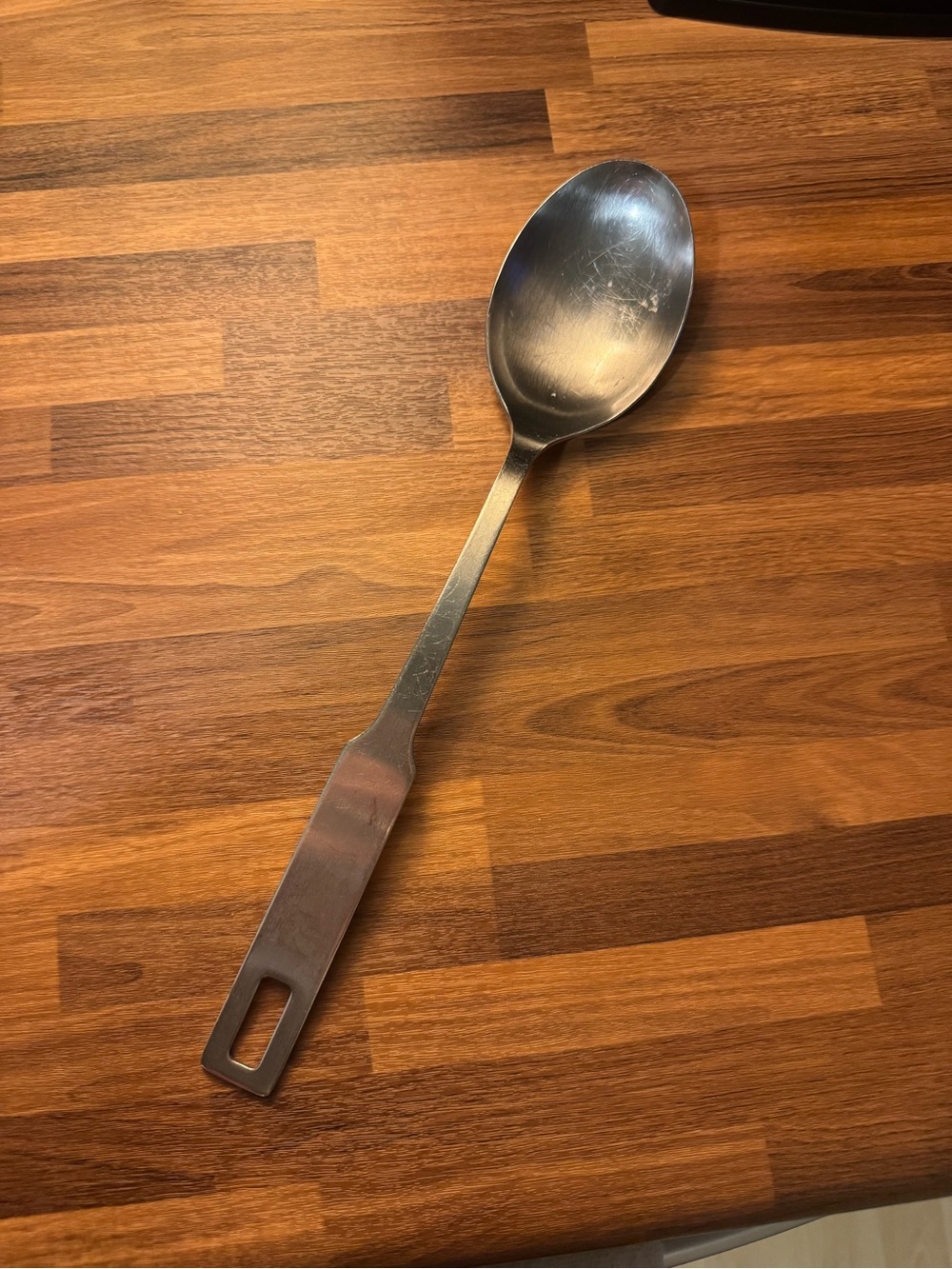 Vintage EKCO Classic Stainless Serving Spoon - Silver
